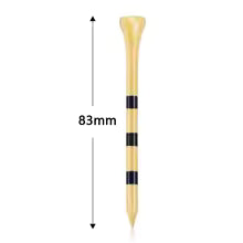 50 Bamboo Tees (83mm)